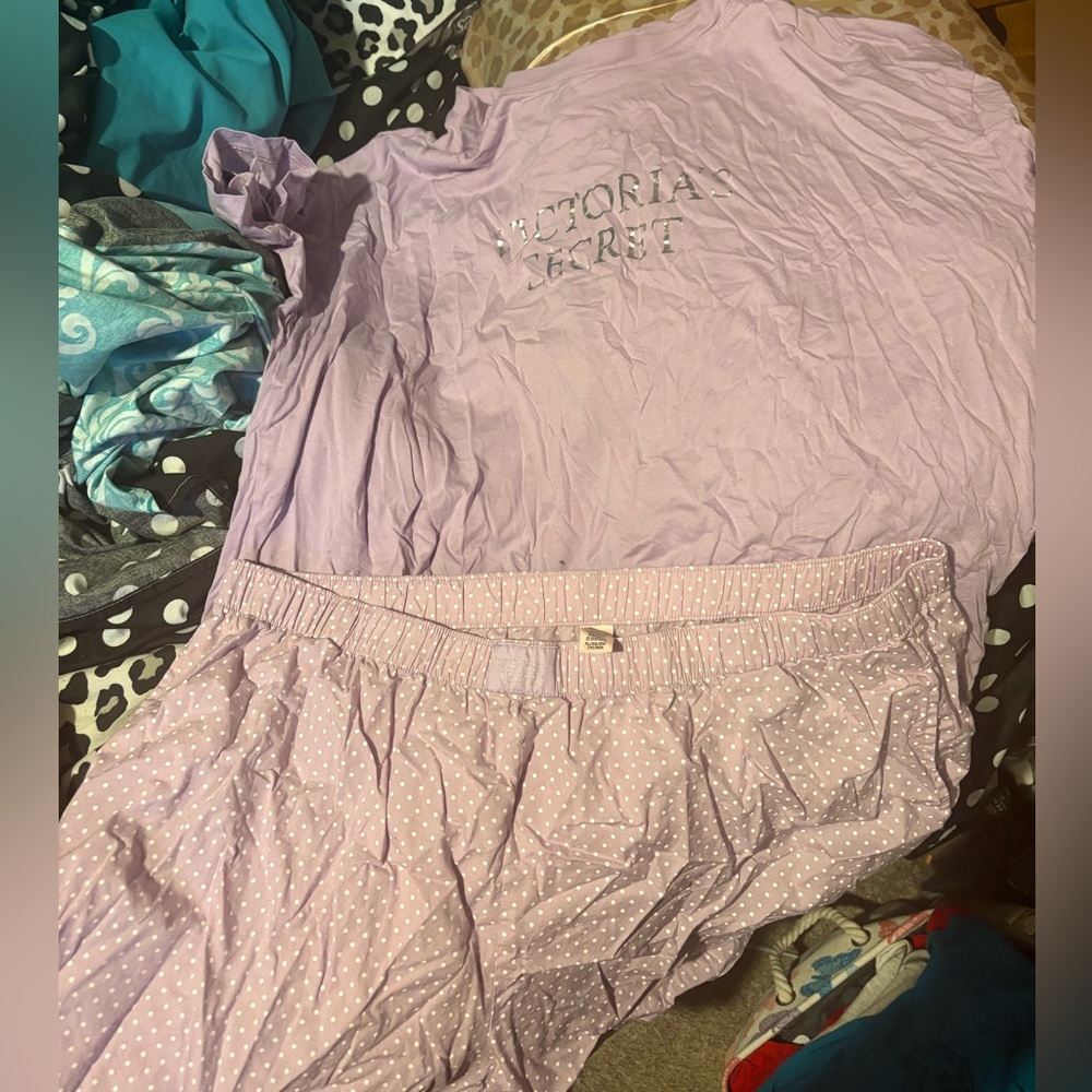 Victoria's Secret Lavender Pajama Set